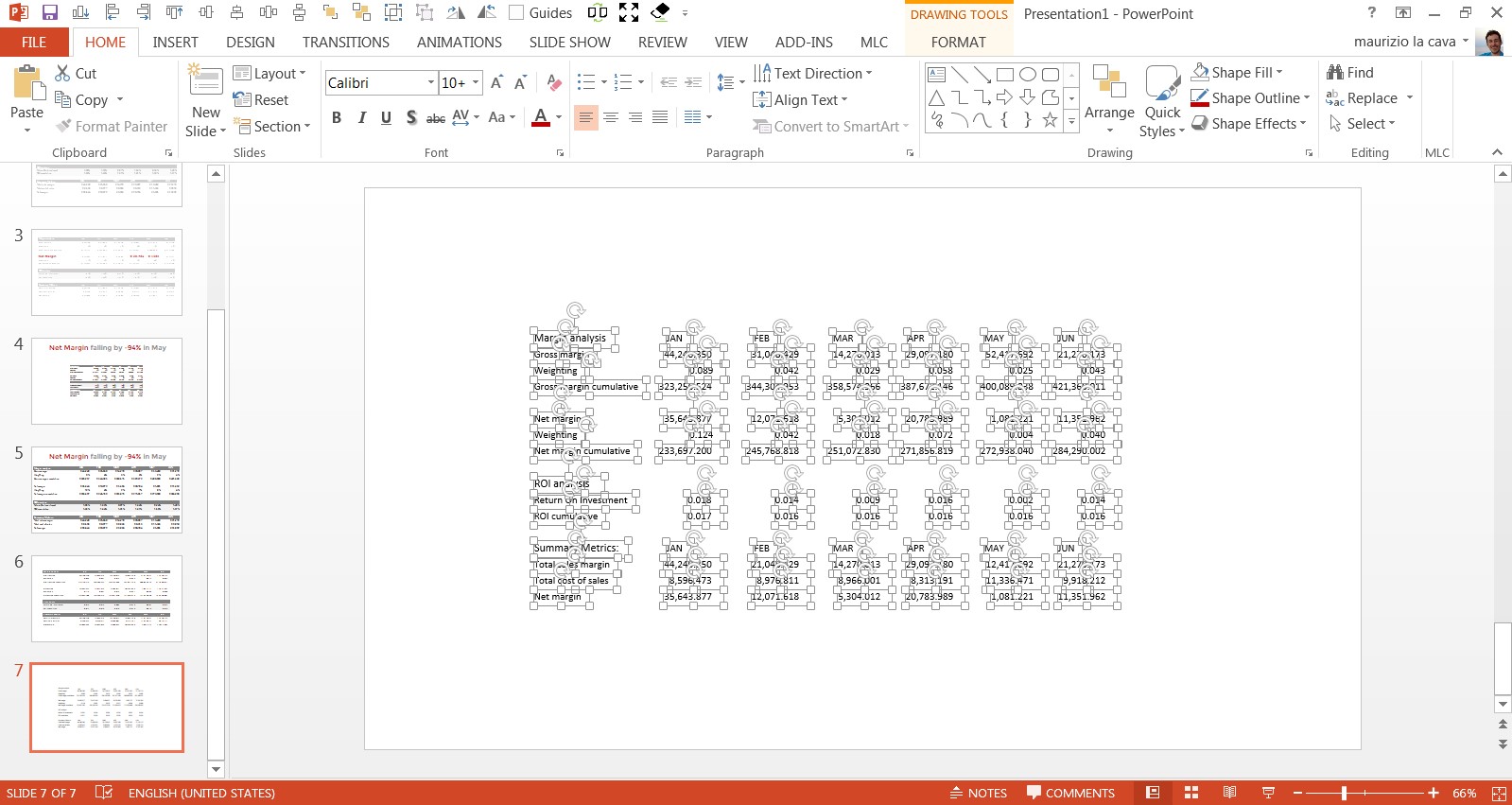 cool PowerPoint tables