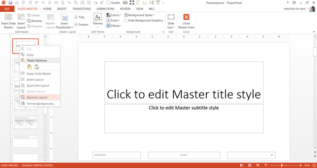 Slide Master PowerPoint
