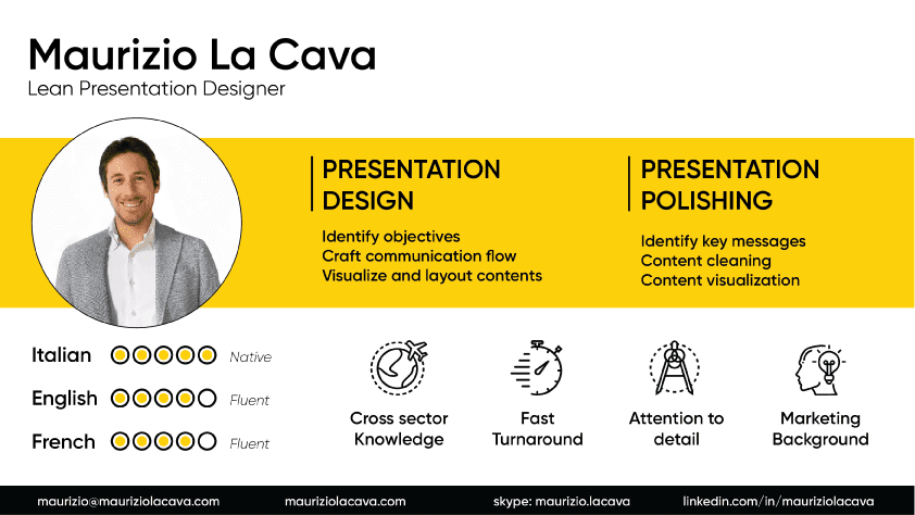 résumé presentation | Maurizio La Cava