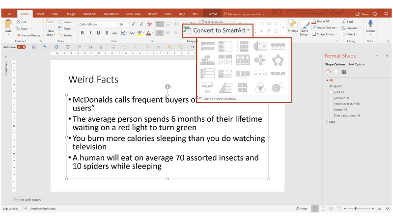 unknown PowerPoint Hacks