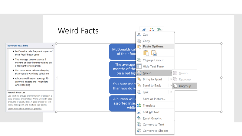 unknown PowerPoint Hacks