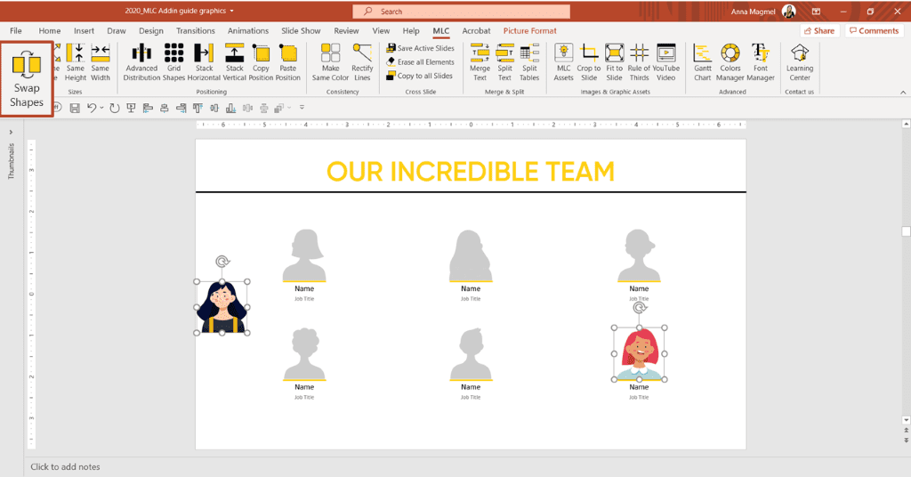 powerpoint plug in | Maurizio La Cava
