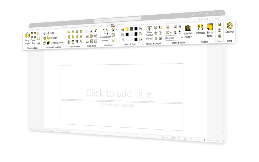 MLC POWERPOINT ADD-IN