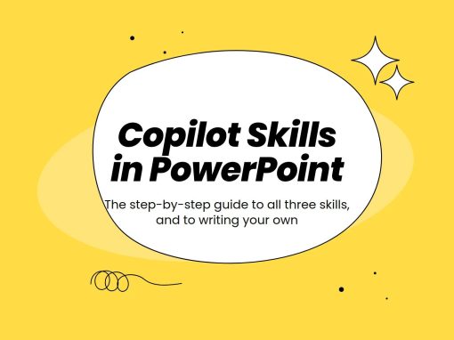 Copilot Skills in PowerPoint, blog cover
