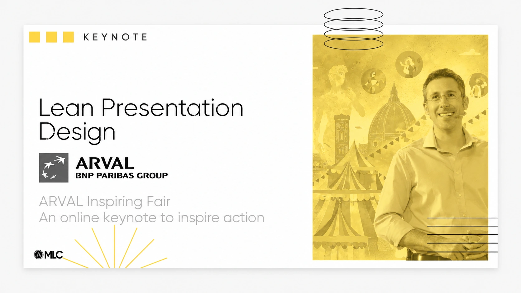 ARVAL Inspiring Fair – online Lean Presentation Design session